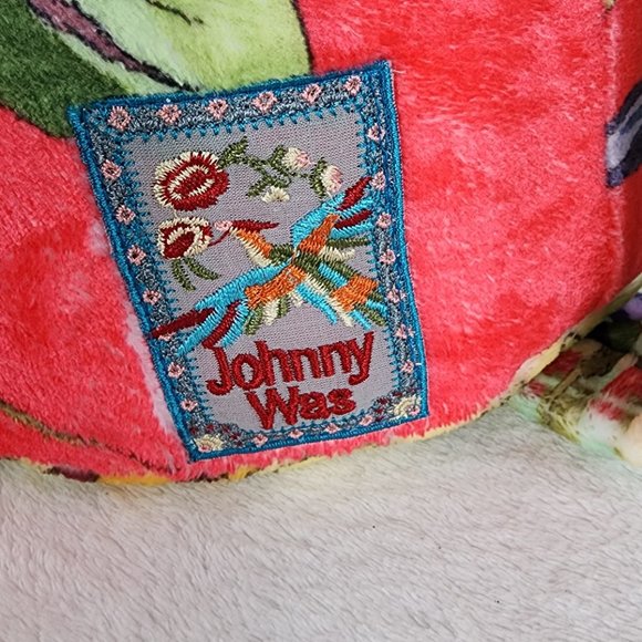 Johnny Was Bedding Johnny Was Oz Cozy Sherpa Blanket With Bag